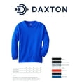 thumbnail image 3 of Daxton Youth Long Sleeve Boston Basic Tshirt - Navy Red, Medium, 3 of 3