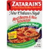 Zatarain's: Red Beans & Rice W/Sausage New Orleans Style Ready-to-Serve Complete Meal!, 6.5 oz