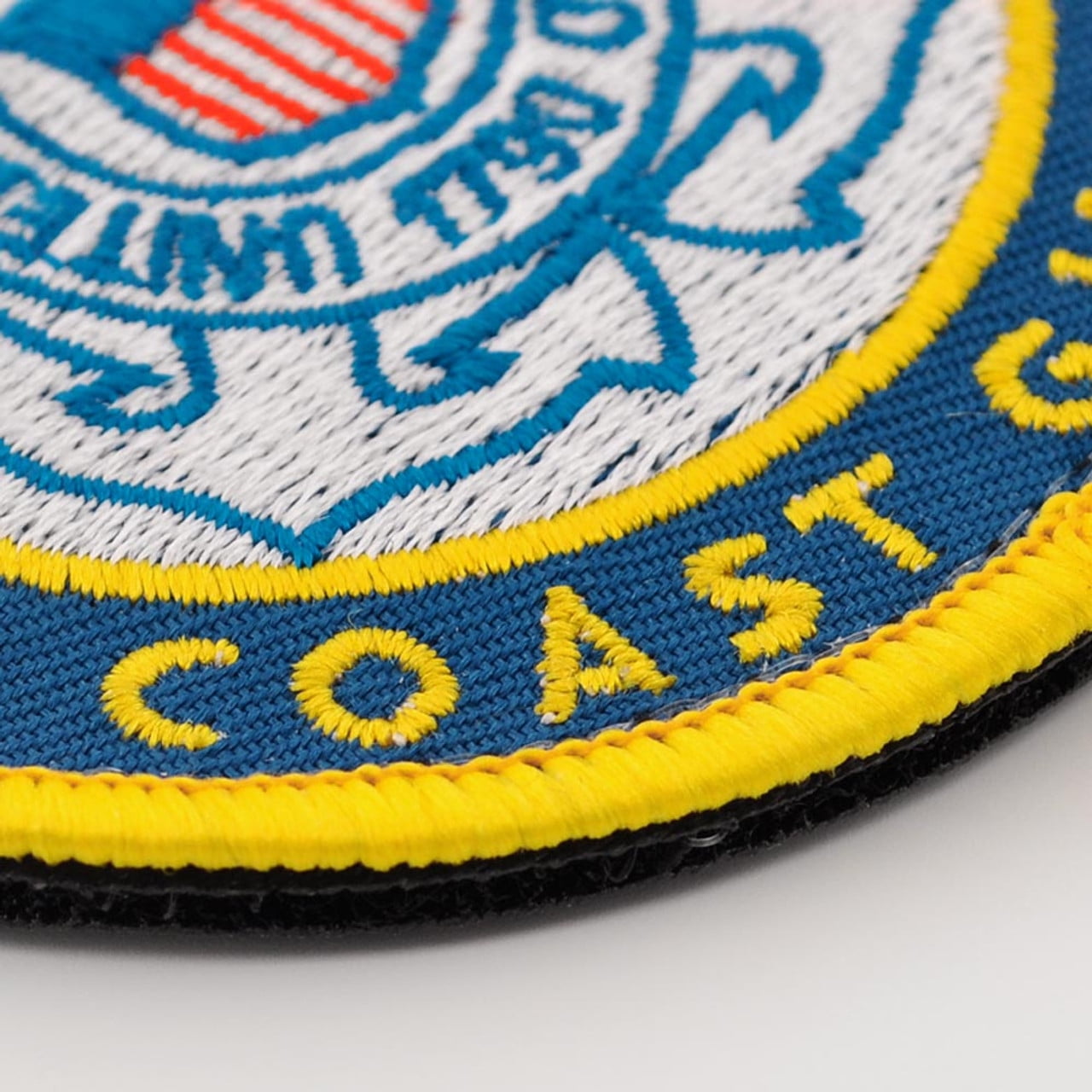 PinMart's Officially Licensed U.S. Coast Guard Round Logo Embroidered Patch – Iron On - 5 Pack