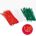 thumbnail image 3 of Christmas Pipe Cleaners - Pack of 100, ⁠Creative Art Supplies for Kids, Crafts and Ornaments, 3 of 5