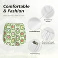 thumbnail image 6 of Picia Cute Chubby Frog Pattern Women's 2 in 1 Athletic Running Shorts High Waisted Workout Casual Gym Sweat Shorts with Comfy Liner Zipper Pockets-Medium, 6 of 9