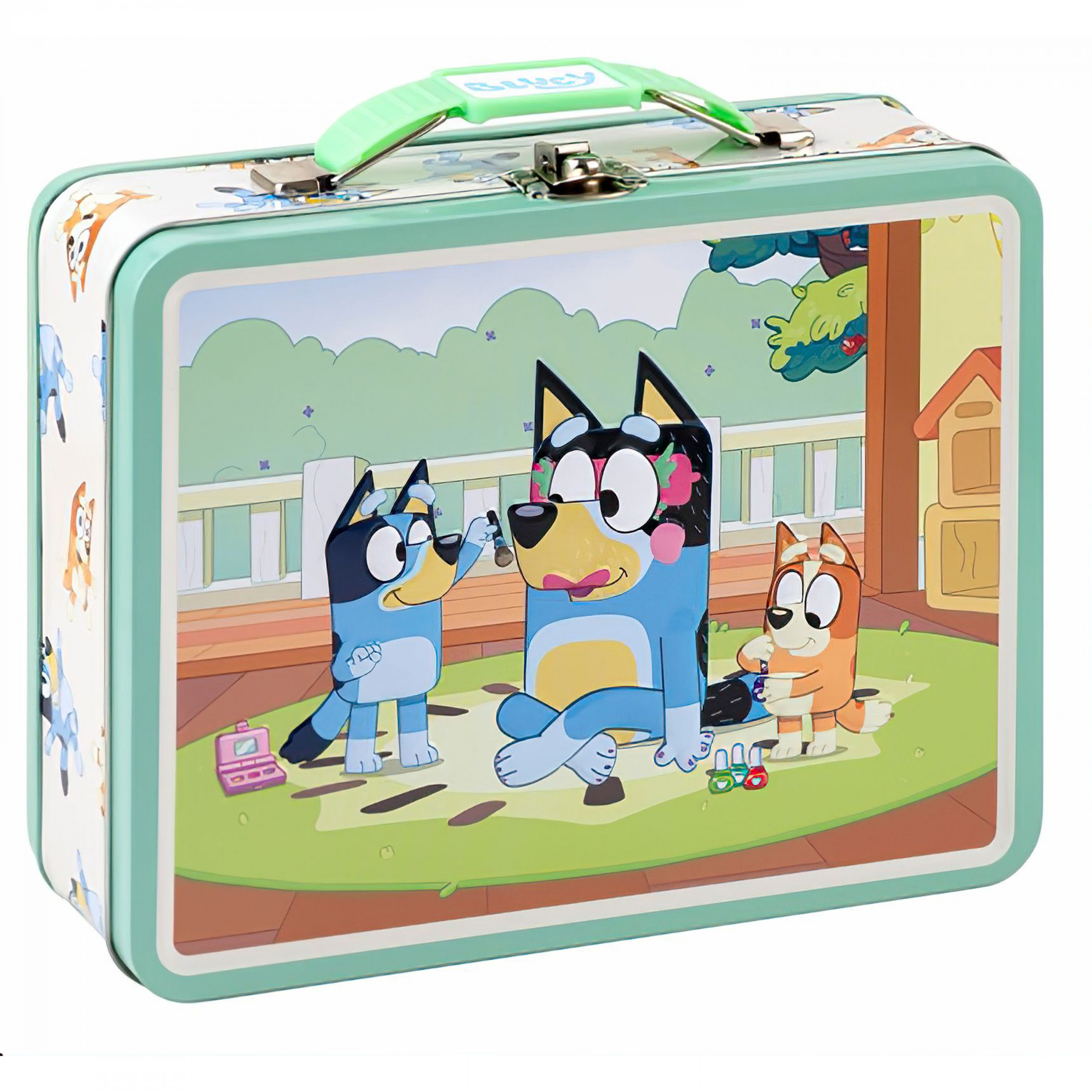 Bluey and Bingo Dress Up Tin Lunchbox