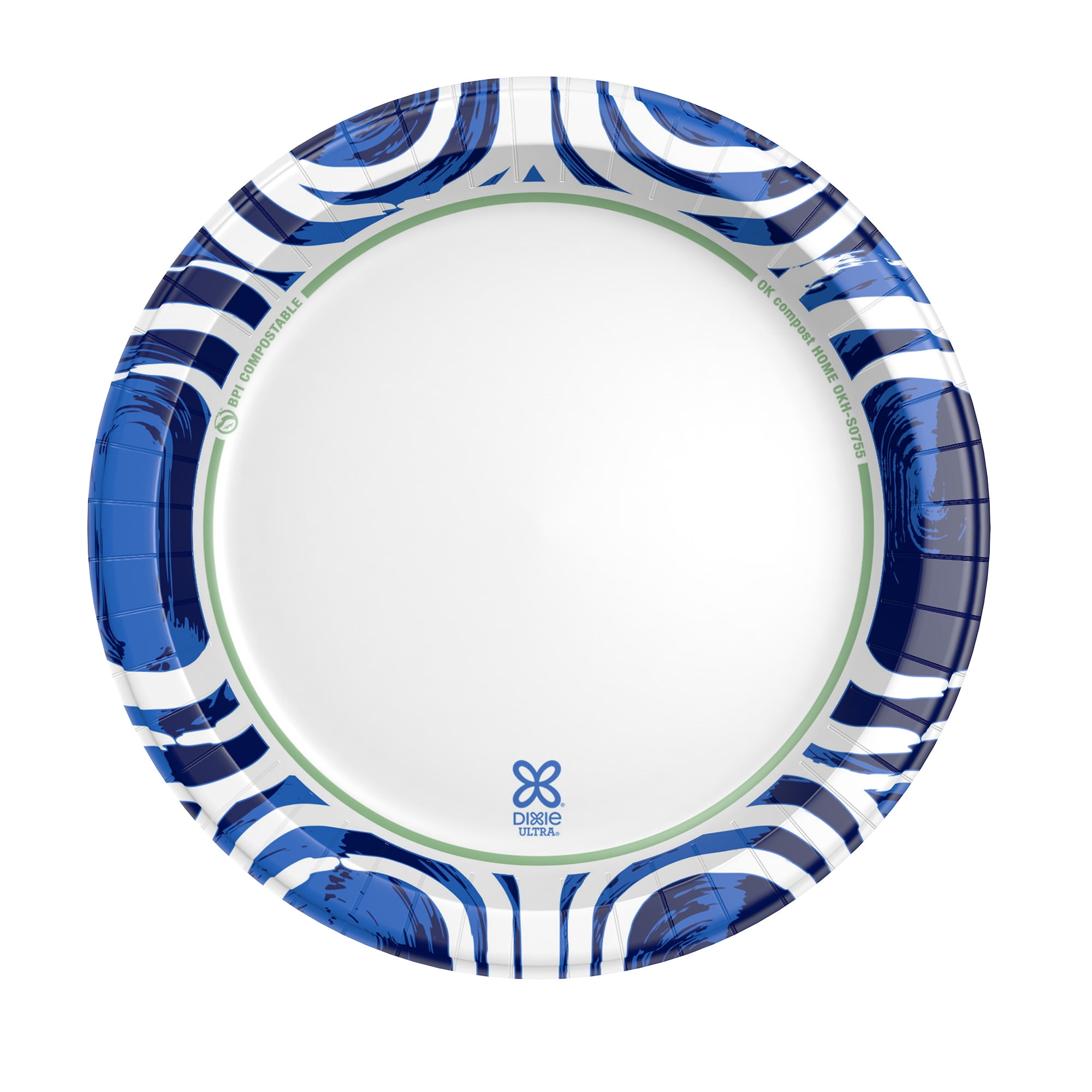 (2 pack) Dixie Ultra Disposable Paper Plates, 8.5", Multi-Color, 25 Count