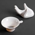 thumbnail image 4 of Tea Strainers,tea Strainer White Porcelain Tea Strainer Infuser For Loose Tea, 4 of 4