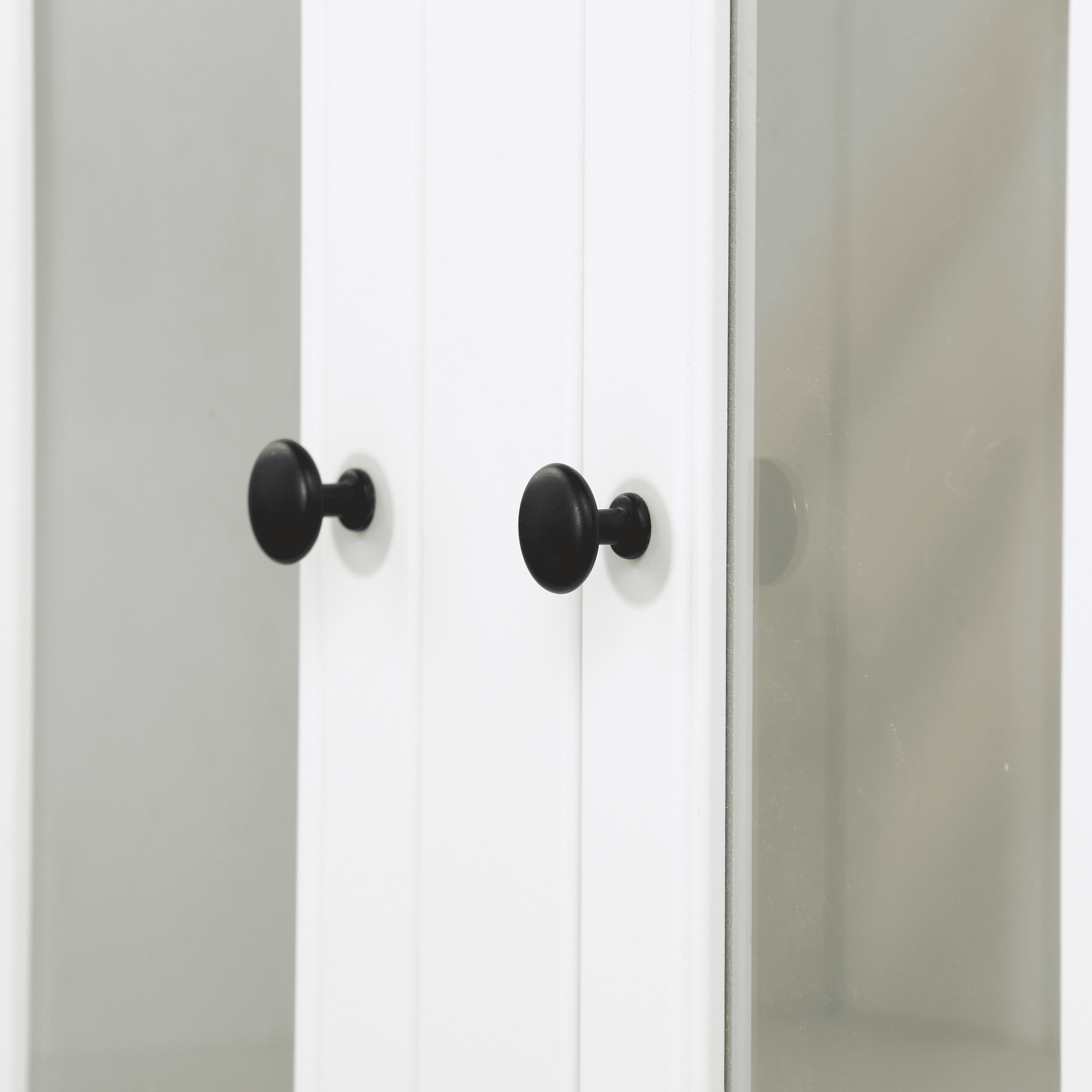 75" Tall Pantry Cabinet, Modern Kitchen Hutch with 4 Doors, Adjustable Shelves, Countertop, Wood Display Cabinet, Cupboard for Living Room, Hallway