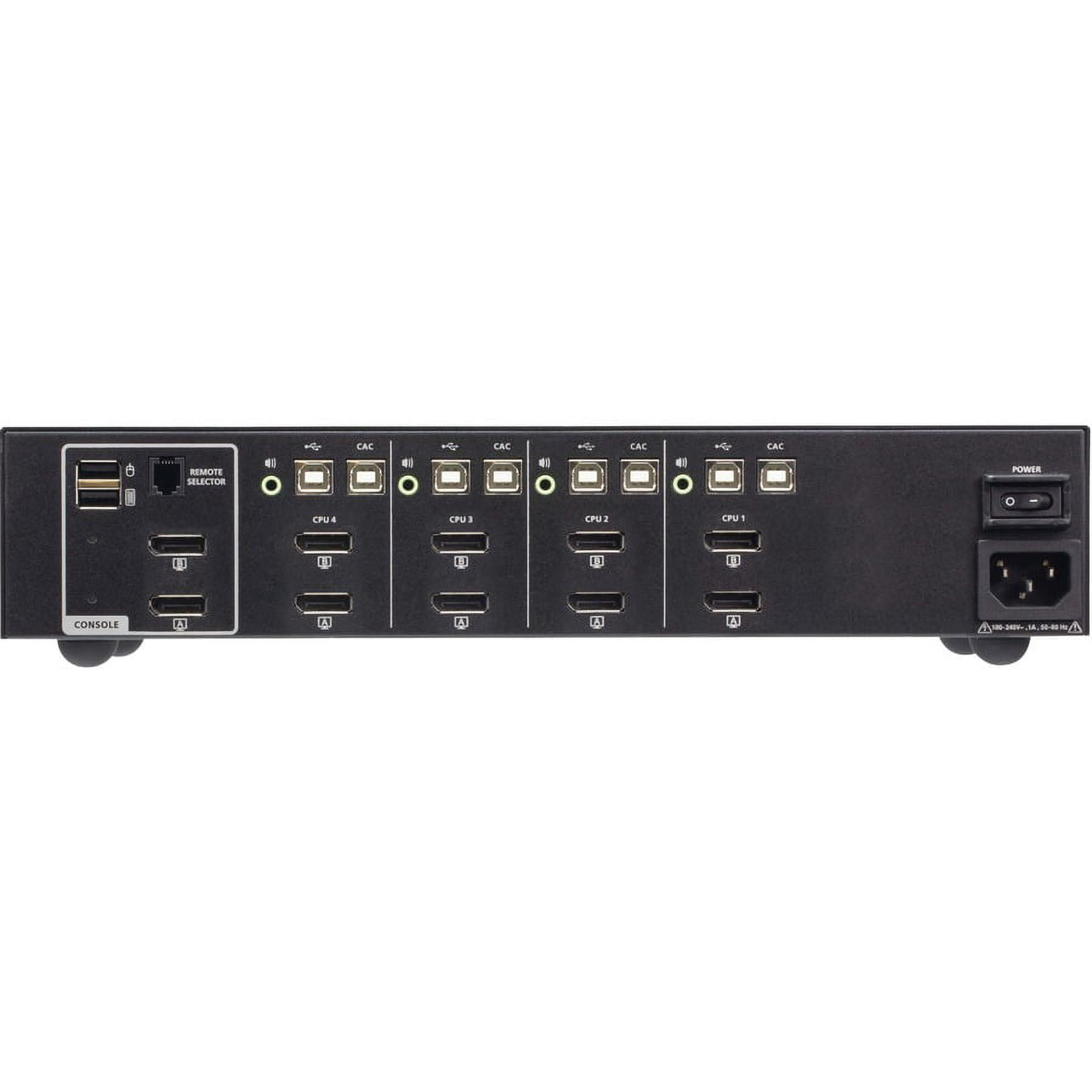 ATEN 2-Port USB HDMI Dual Display Secure KVM Switch CS1144DP4C