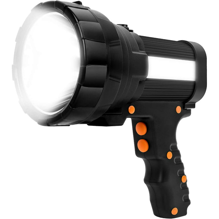 Portable Powerful Spotlight High beam Searchlight Flashlight Large