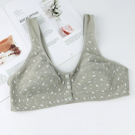 

POROPL Sports Bras Sports Bra Front Opening Closing Zipper Without Steel Rring Mesh Shoulder Sleepwear for Girl New Arrival Size 12