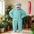 thumbnail image 2 of Big Mouth Monster Onesie,Funny Monster Onesies,Interesting Monster Jumpsuit,Cozy Home Loungewear,Soft Fabric,Long,Pajama Party & Cozy Sleepwear Gift, 2 of 9