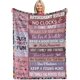 thumbnail image 1 of LHSHID Happy Retirement Gifts for Women Blanket Flannel Soft and Comfortable Anti static Bed Sofa Blanket 50x60in, 1 of 6