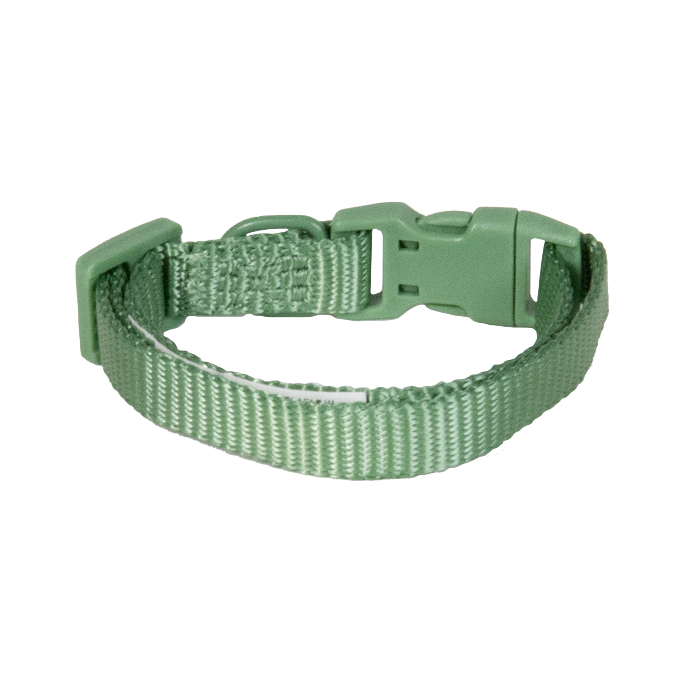 Vibrant Life Polyester Adjustable Collar for Dogs, Sage Green, X-Small