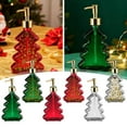 thumbnail image 4 of Christmas Glass Soap Dispenser Set, 1PCS Frosted Empty Bottles with Pump for Hand Soap Lotion, Festive Holiday Decor for Kitchen & Bathroom Countertop, 4 of 4