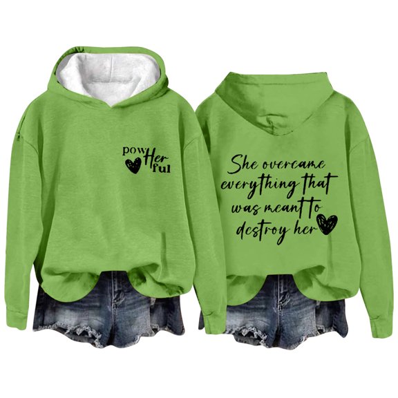 Levmjia Womens Hooded Sweatshirt Casual Printed Long Sleeve Tops Work Holiday Travel Home Soft Comfortable Breathable Pullover Daily Wear