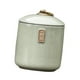 thumbnail image 4 of Organizador de tarros de cerámica para té, recipiente para alimentos, escritorio, con tapa hermética Beige, 4 of 9