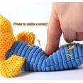 thumbnail image 2 of Plush Squeaky Pet Chew Toy – Soft Animal Design for Dogs - Pink Frog, 2 of 5