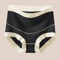 thumbnail image 7 of Edvintorg Maternity Underwear Women's Color Block High Waisted Maternity Pregnancy Panties Postpartum Mother Under Bump Underwear, 7 of 7