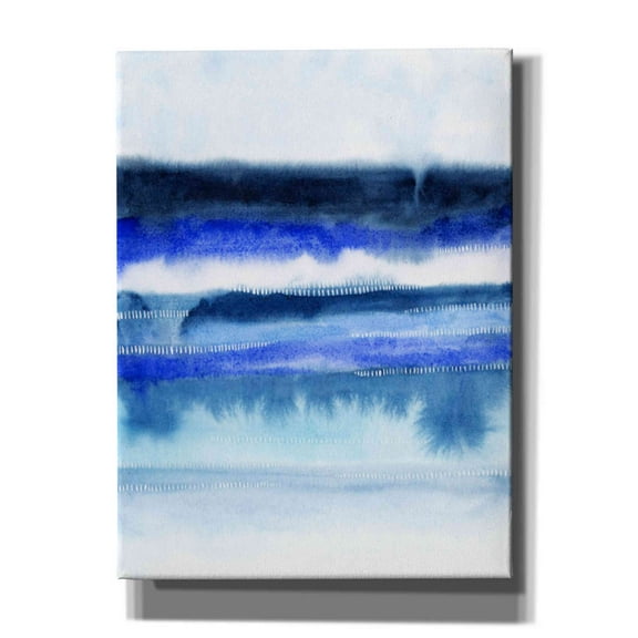 Epic Graffiti 'Shorebreak Abstract II' by Grace Popp Canvas Wall Art, 18"x26"