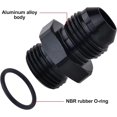 thumbnail image 3 of GFDYREE Adaptateur de Raccord Torique Mâle 8AN Flare vers AN8 ORB 4 Pcs, 3 of 5