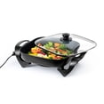 thumbnail image 1 of Sarten Eléctrico Holstein Housewares 30 cms Cuadrado 1460 W Negro Mod. HH-09198003B, 1 of 4