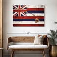 thumbnail image 3 of Elephant Stock State Map Over Hawaii Flag Wall Art - Horizontal Canvas Wall Art - Living Room Wall Decor - Flags Canvas - Beige And Brown Decor - 45" x 30", 3 of 8