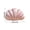 Pink, variant on Seashell Shaped Throw Pillow Satin Cushion, Elegant Ocean Theme Decorative Pillow for Sofa Bedroom, Soft Cotton Filling Lumbar Support Cushion, Shiny Shell Backrest for Home Decor
