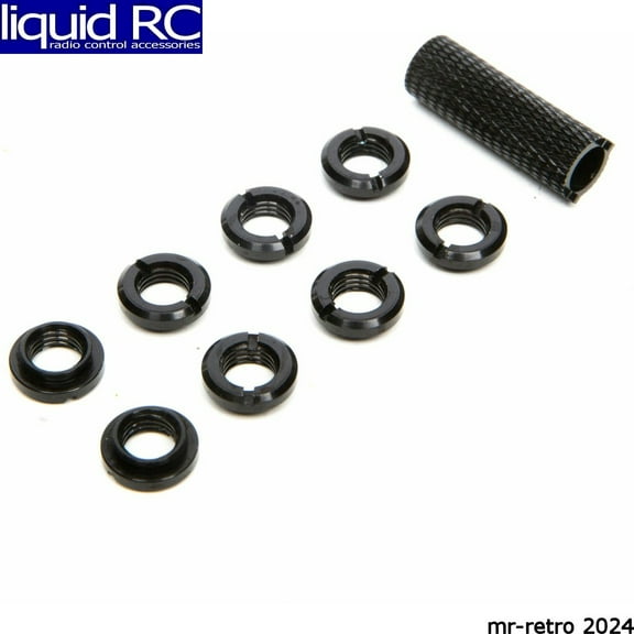 Spektrum Spektrum Radio Black Switch Nuts 8 & Wrench SPMA1302 Miscellaneous Radio Accessories