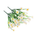 thumbnail image 2 of Flores artificiales Naiovety plantas falsas al aire libre Decoración Blanco, 2 of 6