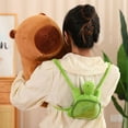 thumbnail image 2 of LQCrafK Fluffy Capybara Plush Doll Kawaii Capybara With Tortoise Stuffed Toy Stuffed Animals Kids Birthday Gift Home Decor, 2 of 9