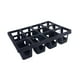 thumbnail image 3 of Bandeja para macetas de vivero, soporte para macetas pequeñas para plántulas, bandeja para macetas, maceta para plantas 12 celdas, 3 of 9