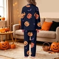 thumbnail image 4 of LIIPEE Girls Halloween Graphic Pajamas Long Sleeve Shirts And Pants Pajama Sets Kids Fall Sleepwear 4-14 Years, 4 of 7