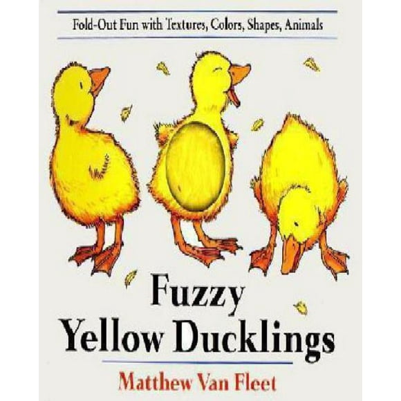 Fuzzy Yellow Ducklings: Fold-out Fun with Textures, Colors, Shapes, Animals