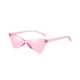 thumbnail image 4 of Gafas de sol de Gafas de sol triangulares Gafas sin marco teñidas Gafas de conducción de moda Gafas para vacaciones en la playa Compras Rosa Fernando anteojos de mujer, 4 of 8