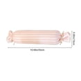 thumbnail image 2 of Premium Ice Silk Neck Pillow with Ergonomic Candy Shape, Breathable Striped Bolster, Removable Inner Liner for Cervical, Lumbar Support, and Comfort, 2 of 5
