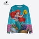 thumbnail image 3 of Sudadera con capucha holgada y cómoda informal de primavera con estampado de princesas de Disney para mujer, 3 of 5