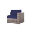 thumbnail image 4 of Living Source International 3-Piece Sectional Set with Cushion in Gray/Navy Blue, 4 of 5