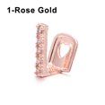 thumbnail image 1 of 1PC Gold Plated Rhinestone Teeth Grillz Gangsta Body Jewelry Mold Kit Hip Hop Tooth Caps Top Bottom Grill Rapper Dental Jewelry BLD, 1 of 7