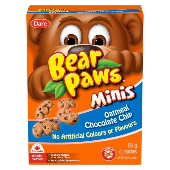 Bear Paws Minis Oatmeal Chocolate Chip