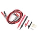 thumbnail image 4 of Kit de cables de prueba para multímetro P1300B, Kit de sonda con pinzas de cocodrilo, juego 12 en 1, 4 of 8