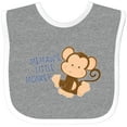 thumbnail image 3 of Inktastic Memaw's Little Monkey Boys or Girls Baby Bib, 3 of 4