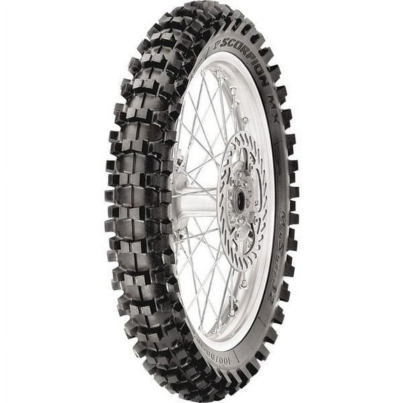 Pirelli 871-7054 Tire Mx32 Mid Soft Rear 100/90-19 57M Bias Tt