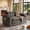 Gray, variant on Guqiart 2 in 1 Convertible Sofa Bed, Pull Out Loveseat Sleeper Sofa with Pillows for Home Living Room Bedroom