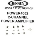 thumbnail image 5 of Jensen POWER4002 2-Channel Amplifier, 5 of 5