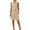 Beige, variant on Women's Solid Color Sleeveless Crop Top Bermuda Shorts Set,Pockets High Waist Linen-Look Outfit,Loose Fit Breathable Casual Two-Piece Set for Summer Daily Wear Yellow S