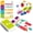 Lunch Card -B - 207, variant on Alphabet Line Bulletin Board Set ABC Number 0-20 Wall Decorations for Pre-School Kindergarten Elementary Classroom Nursery Homeschool