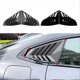 thumbnail image 2 of Rear Window Louvers Shutters Blinds Cover Trim For BMW Glossy Black, 2 of 5