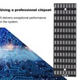 thumbnail image 4 of Peahefy LED Music Spectrum,Microcontroller LED Electronic Music Spectrum Display Kit DIY Spectrum Analyzer 5V Long Service Life,Music Spectrum DIY Kit, 4 of 8