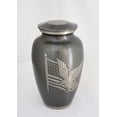 thumbnail image 2 of Urnsdirect2u Aluminum American Pride Adult Urn, 220 cubic inches, 2 of 3