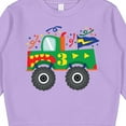 thumbnail image 3 of Inktastic 3rd Birthday Truck Toddler Sweatshirt, 3 of 4