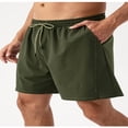 thumbnail image 4 of LYMAYTER S-2XL Men's Quick Dry Shorts Breathable Shorts Loose Shorts Sports Shorts, 4 of 8