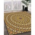 thumbnail image 2 of Ahgly Company Indoor Rectangle Patterned Bee Yellow Area Rugs, 2' x 5', 2 of 6